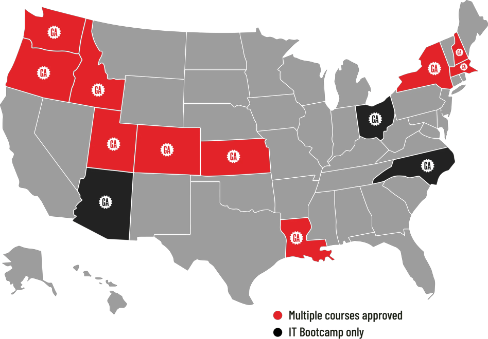 Social impact map - black background